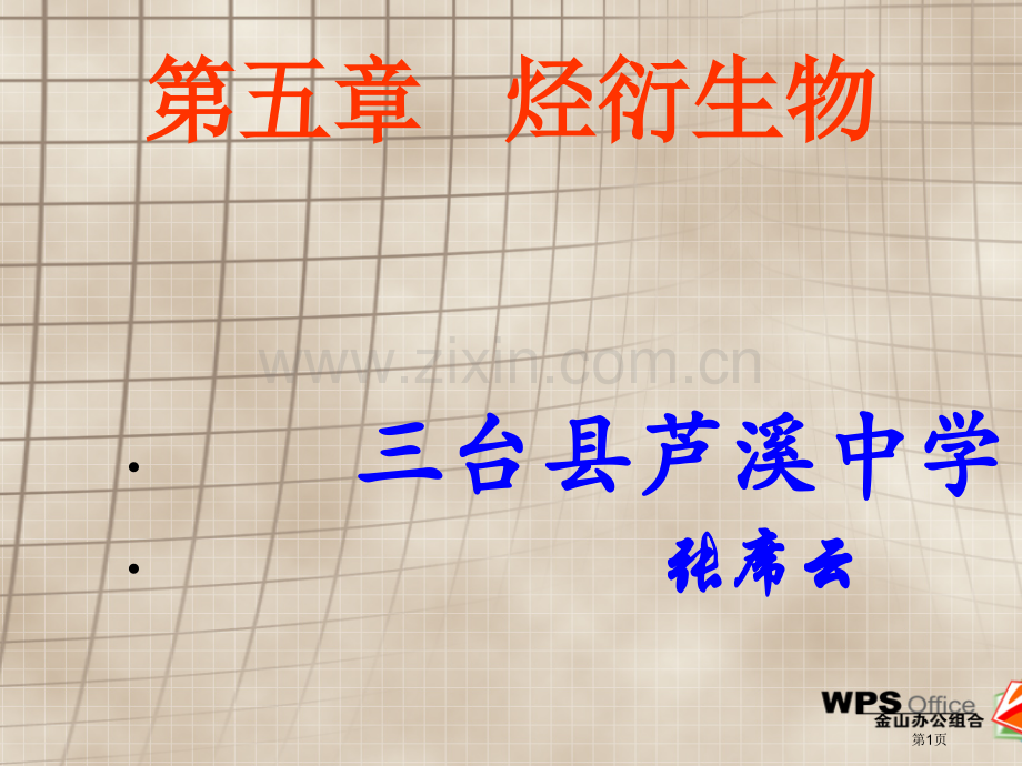 烃的衍生物专题培训市公开课一等奖百校联赛特等奖课件.pptx_第1页