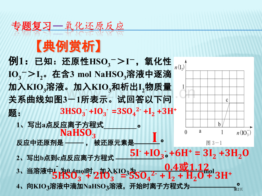 氧化还原反应专题复习省公共课一等奖全国赛课获奖课件.pptx_第2页