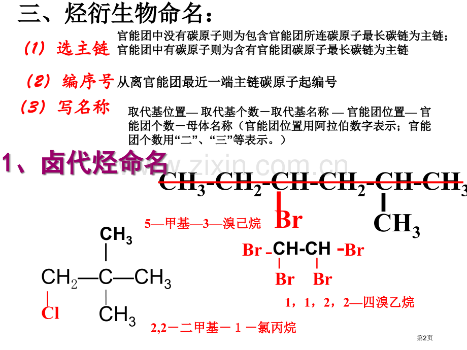 烃的衍生物命名省公共课一等奖全国赛课获奖课件.pptx_第2页