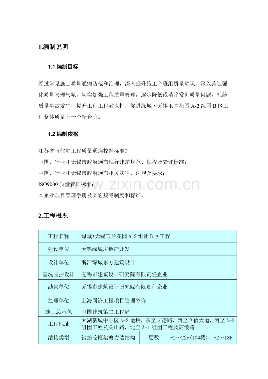 综合标准施工质量通病防治标准措施专业方案.doc_第1页