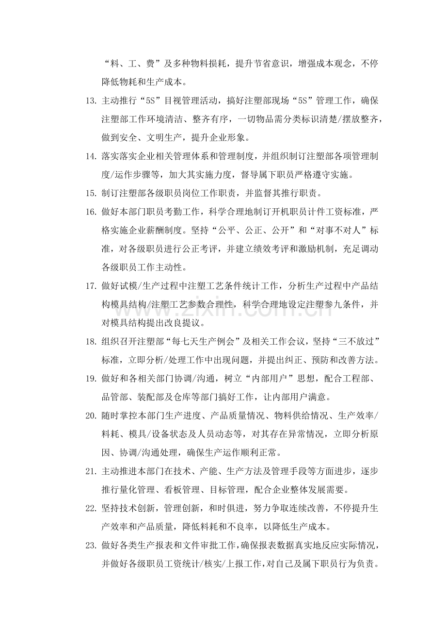 注塑部岗位基础职责.docx_第2页