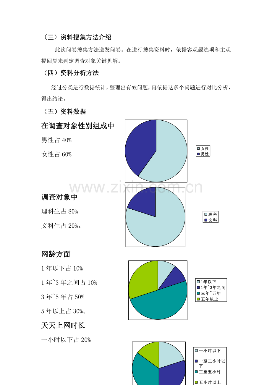 有关大学生上网情况的调查报告样本.doc_第3页