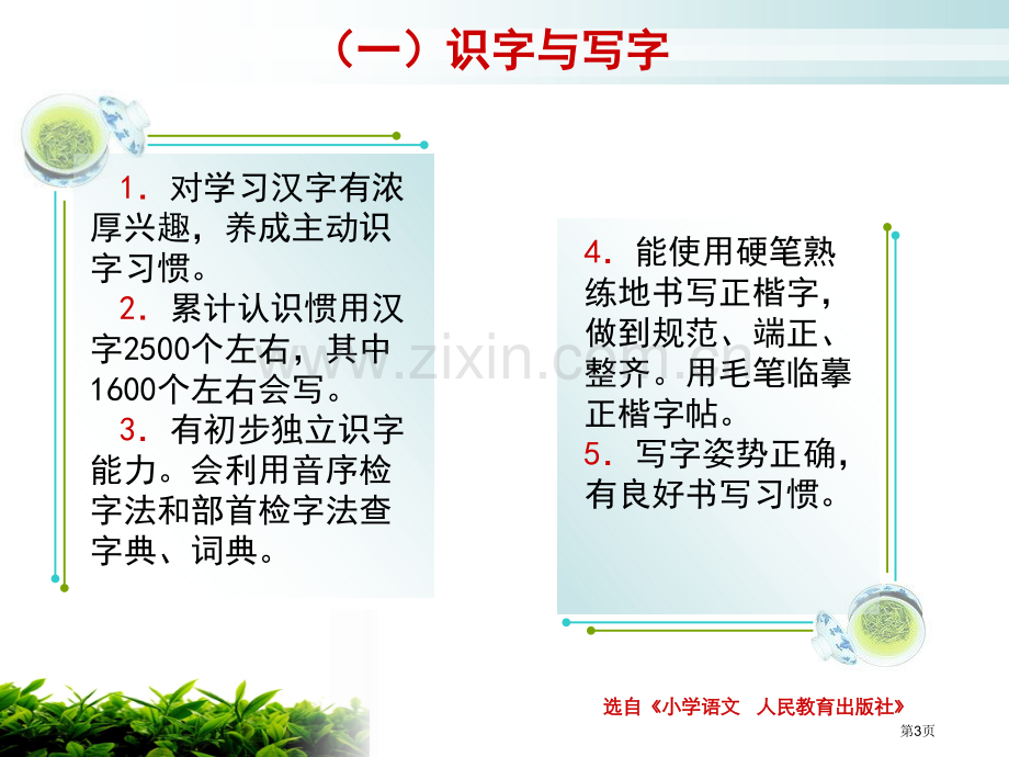 义务教育语文新课程标准解读与教学建议ppt课件市公开课一等奖百校联赛特等奖课件.pptx_第3页