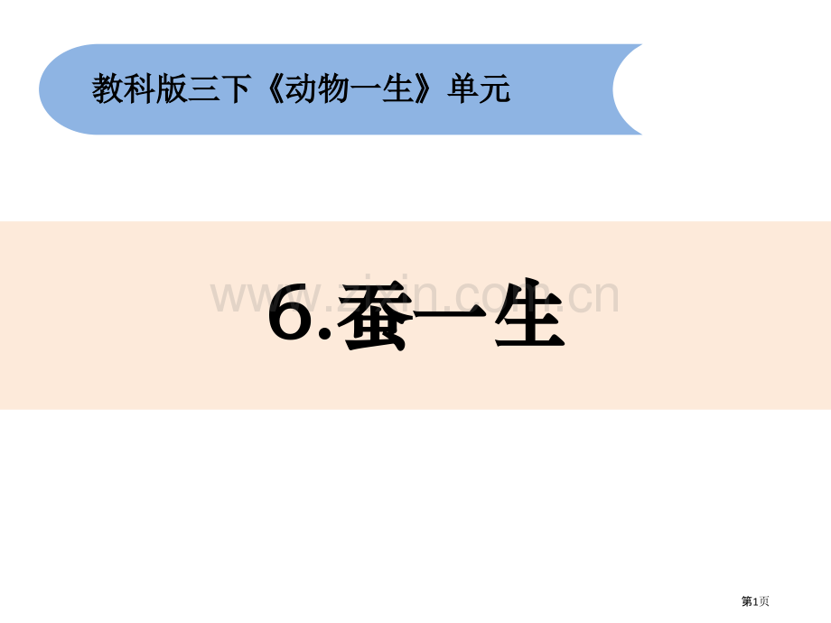 三年级下册科学课件----2-6蚕的一生----教科版省公开课一等奖新名师优质课比赛一等奖课件.pptx_第1页