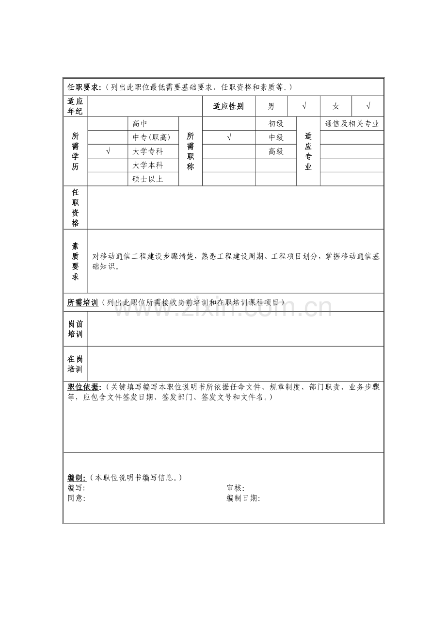 移动部交换工程管理岗位职责样本.doc_第2页