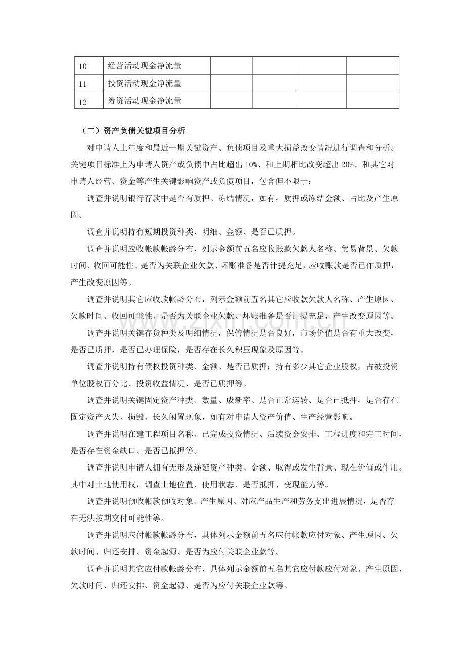 一般授信业务授信调查研究报告.doc_第3页