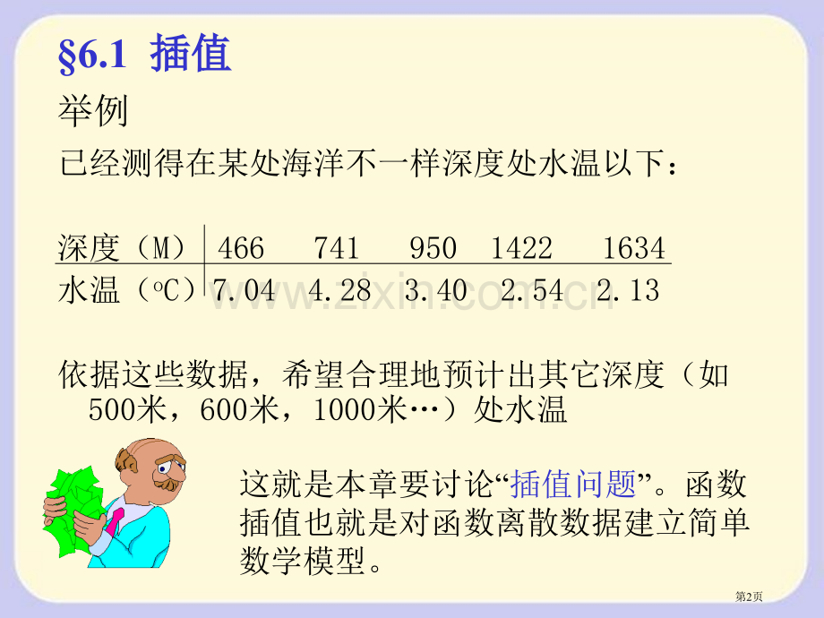 函数插值省公共课一等奖全国赛课获奖课件.pptx_第2页