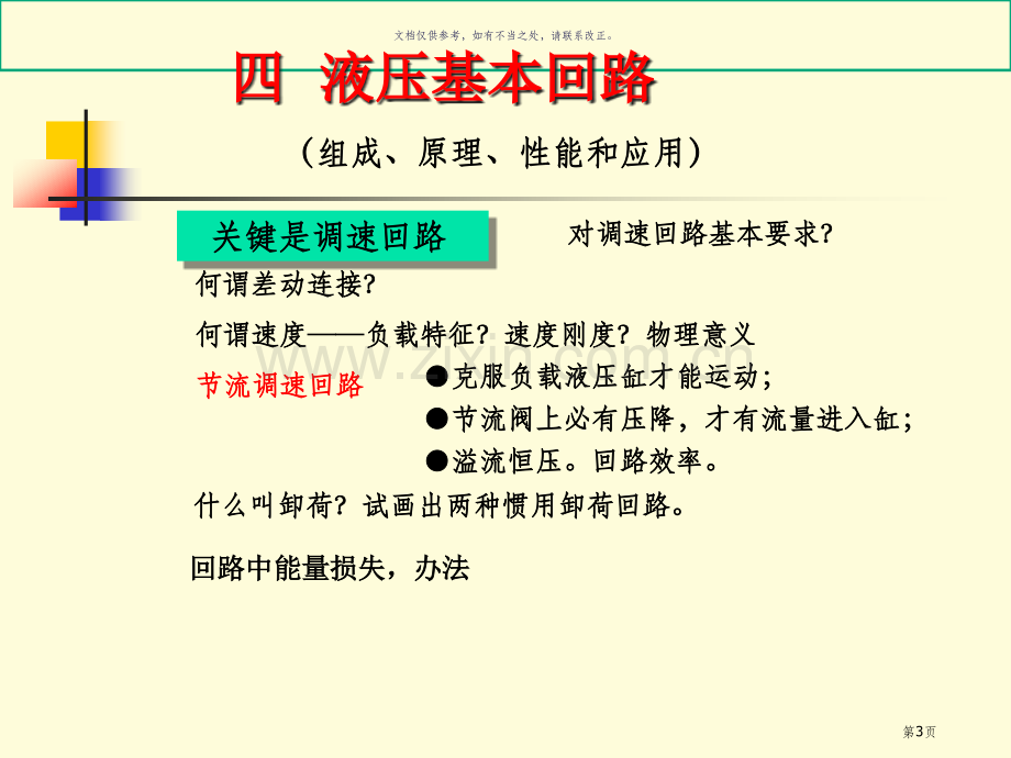 流体力学和液压传动复习市公开课一等奖百校联赛获奖课件.pptx_第3页