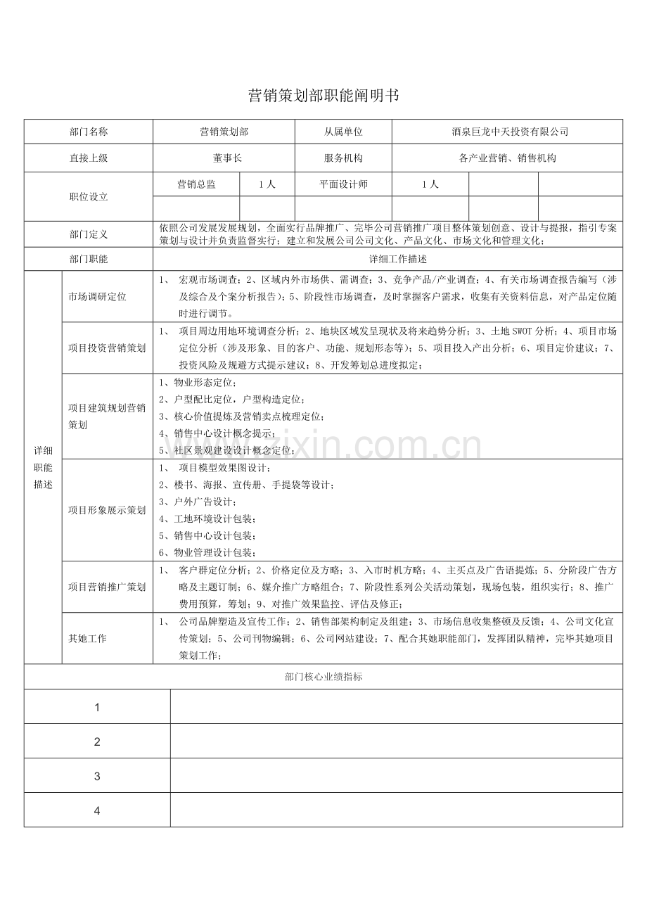 部门职能说明指导书改.doc_第1页