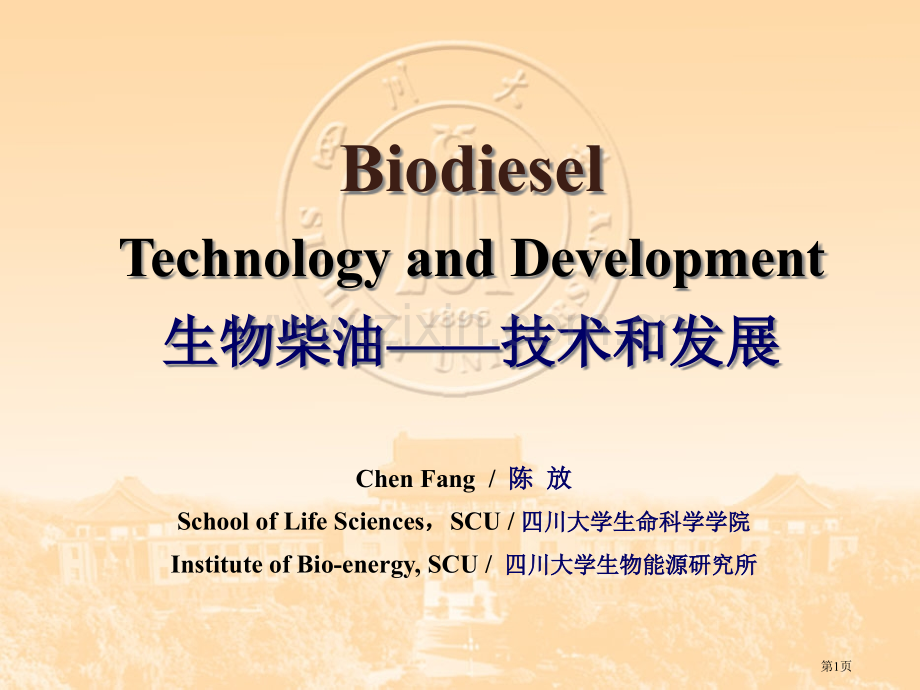 生物柴油发电省公共课一等奖全国赛课获奖课件.pptx_第1页