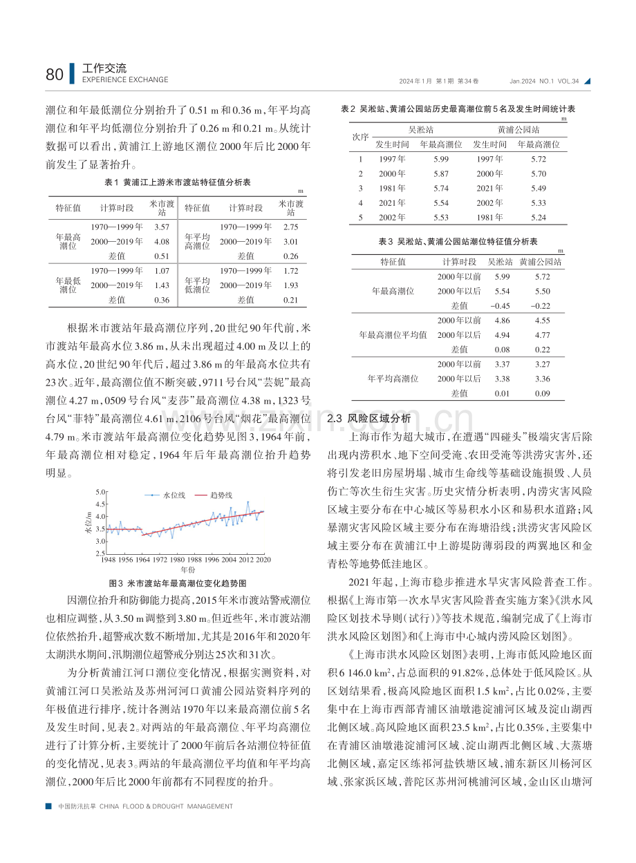 上海市防御风暴潮洪“四碰头”极端灾害对策思考.pdf_第3页