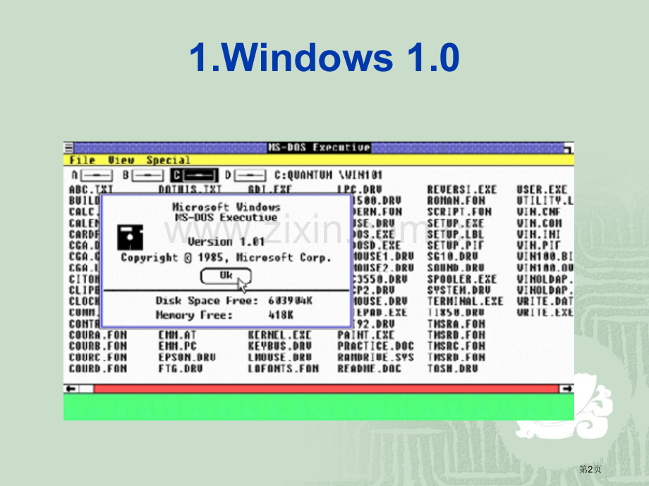 windows操作系统发展历史省公共课一等奖全国赛课获奖课件.pptx_第2页