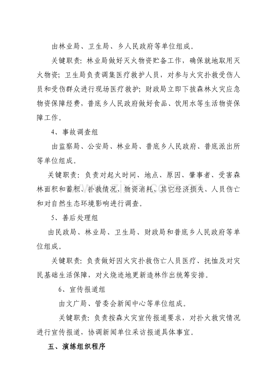 森林火灾应急专题预案演练专业方案.doc_第3页