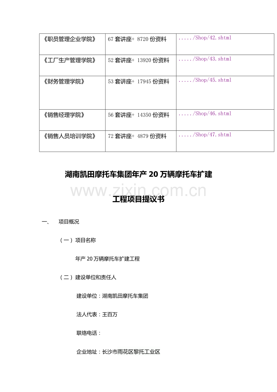 摩托车公司扩建工程项目建议方案模板.doc_第2页