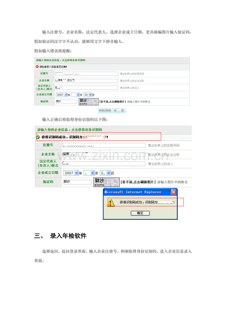 网上年检客户端操作指南客户端操作手册模板.doc_第2页