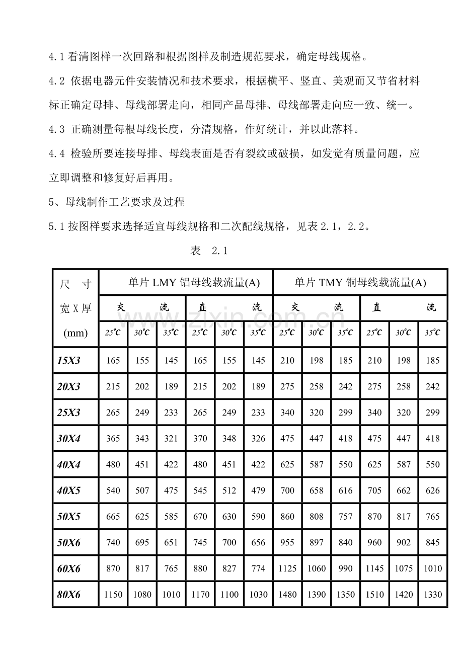 母线加工及装配工艺守则模板.doc_第2页