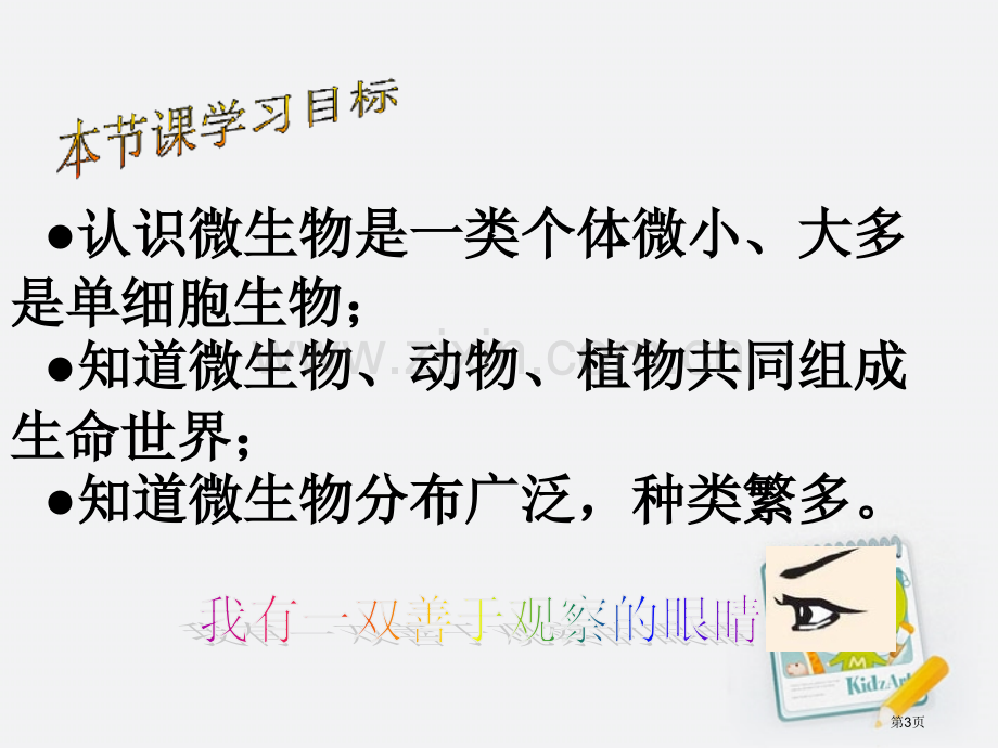 六年级科学上册水滴里的生物1苏教版省公共课一等奖全国赛课获奖课件.pptx_第3页