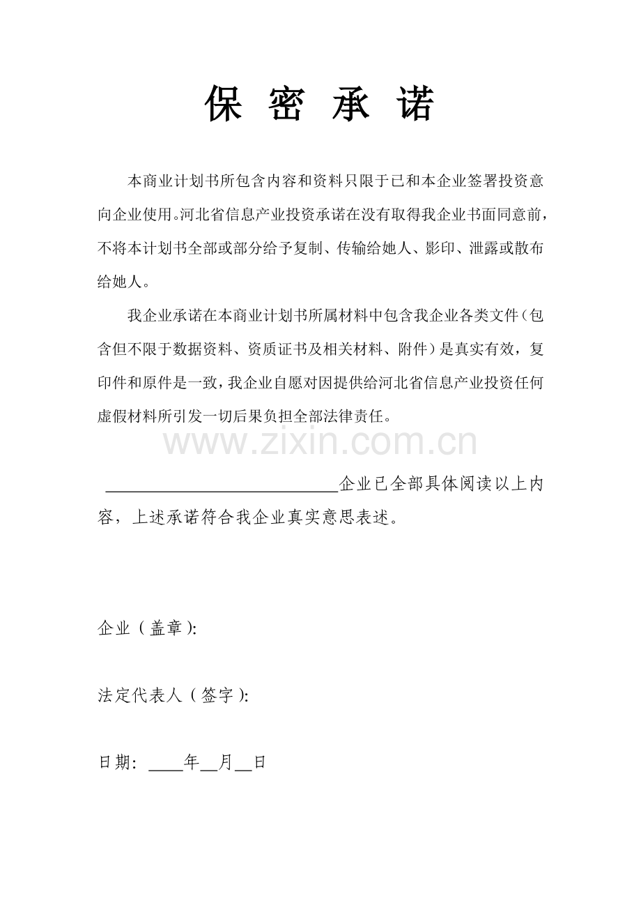 现代公司商业计划书样本.doc_第2页