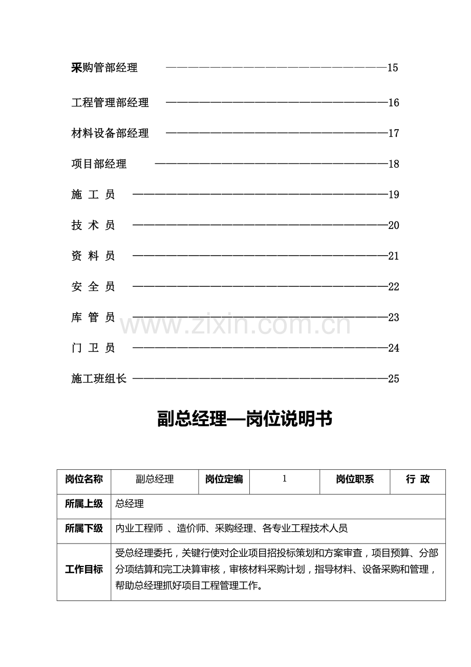 经典建筑公司岗位基础职责新版说明书.docx_第3页