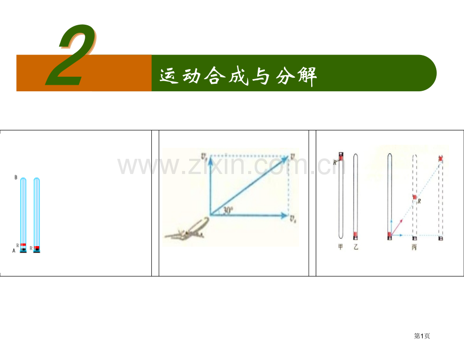 教学运动的合成与分解市公开课一等奖百校联赛特等奖课件.pptx_第1页