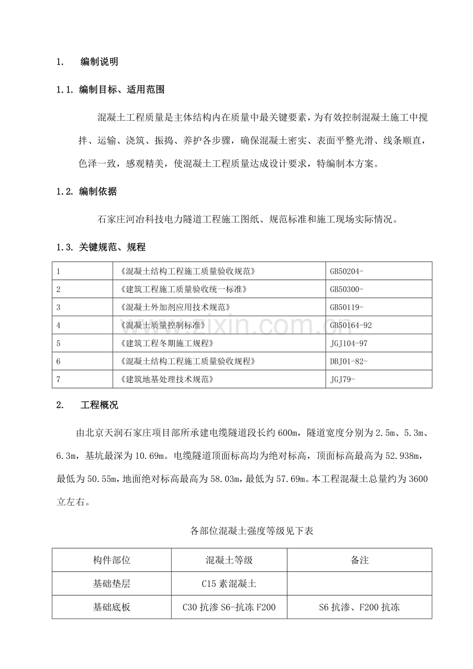 混凝土专项综合项目施工专项方案.doc_第3页