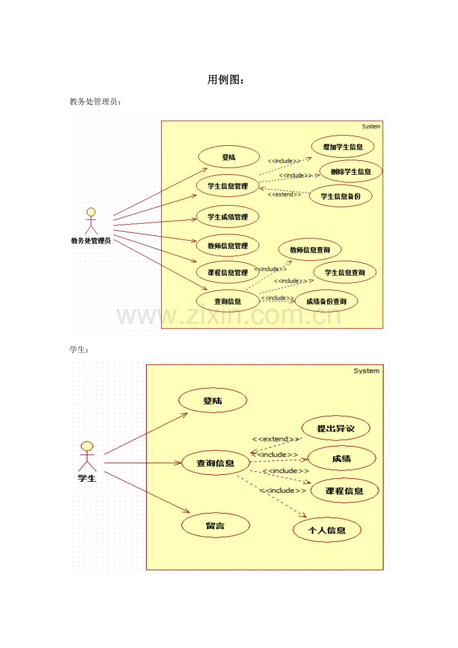 教务标准管理系统用例图.doc_第1页