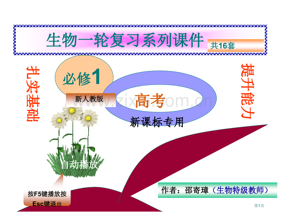 生物一轮复习系列件市公开课一等奖百校联赛特等奖课件.pptx_第1页