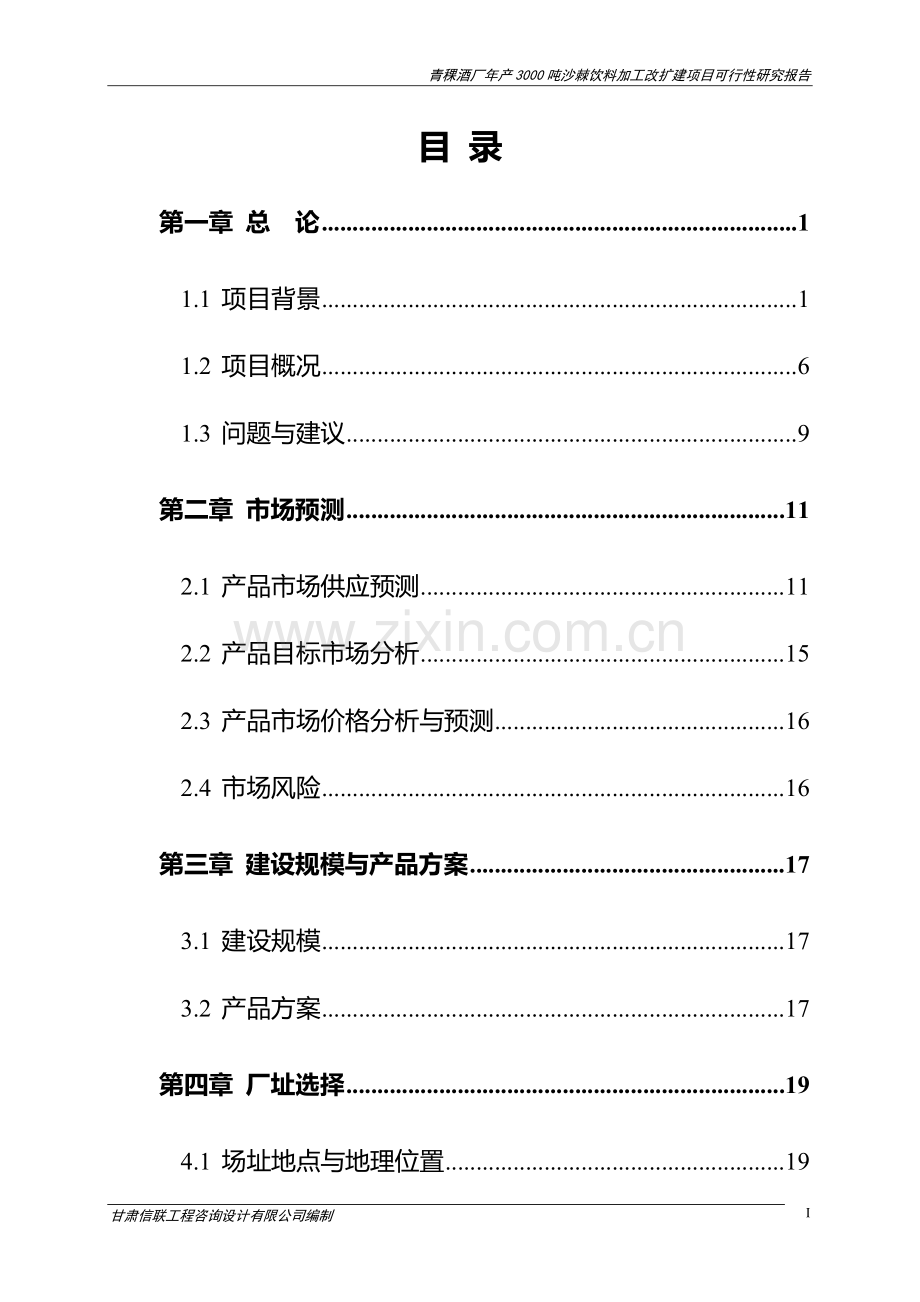 年产3000吨沙棘饮料加工改扩建项目可行性研究报告.doc_第3页