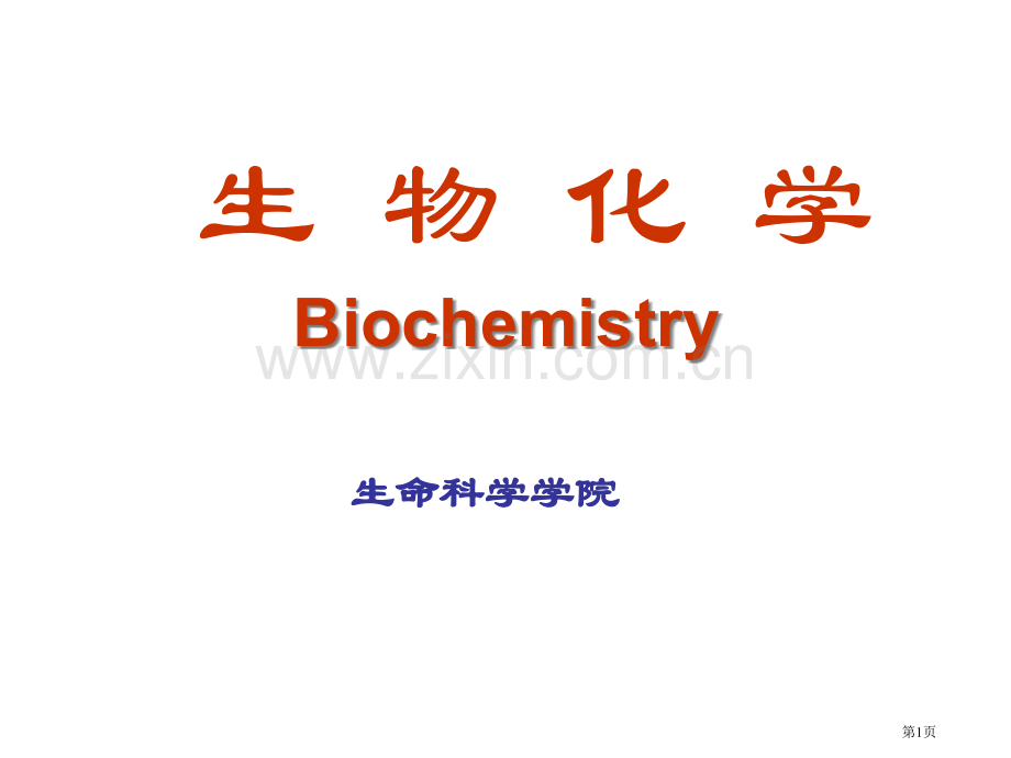 生物化学专题教育课件省公共课一等奖全国赛课获奖课件.pptx_第1页