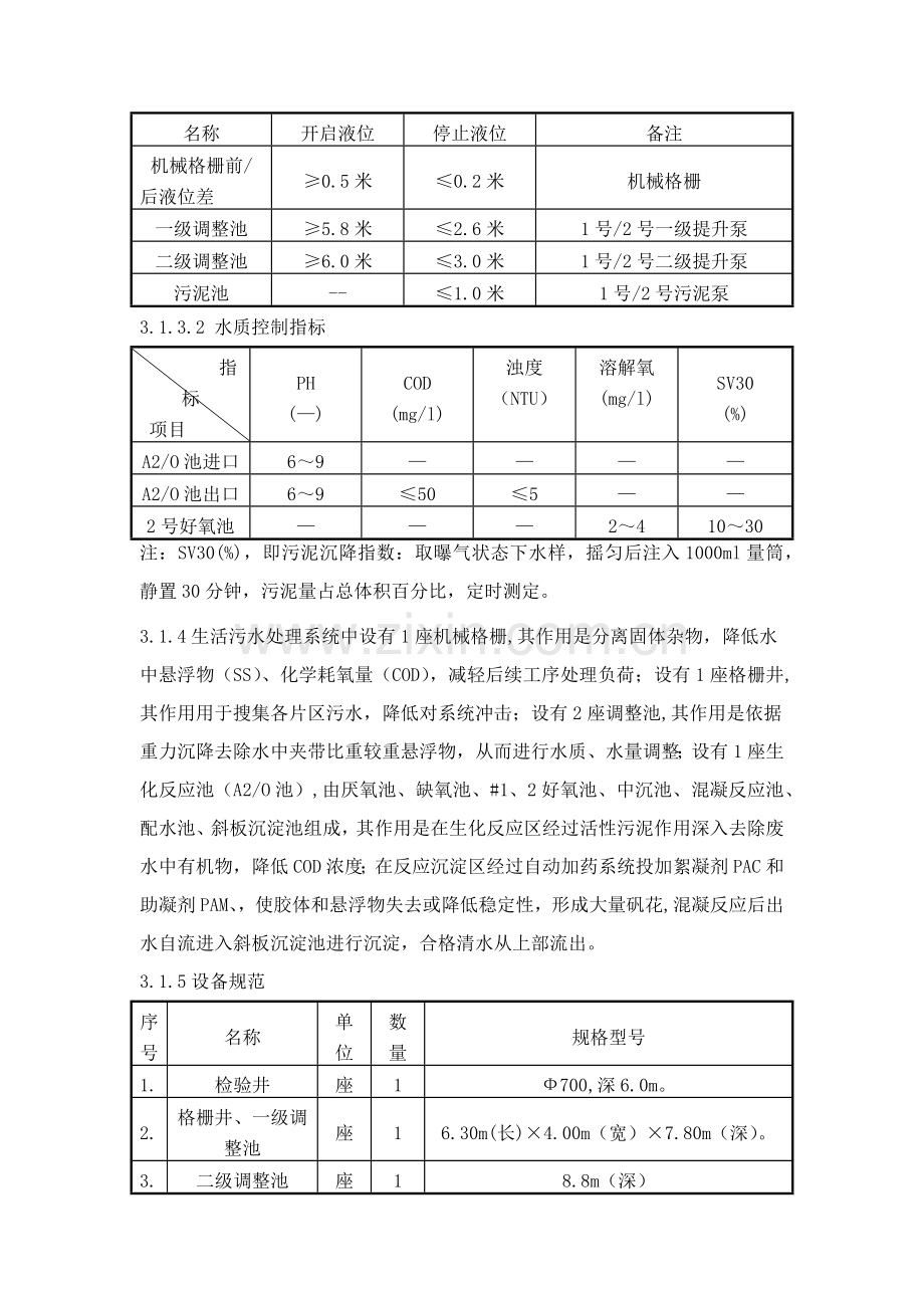 生活污水站操作作业规程.docx_第2页