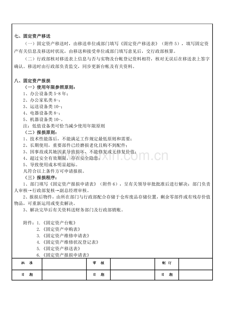 公司固定资产管理新规制度.doc_第3页