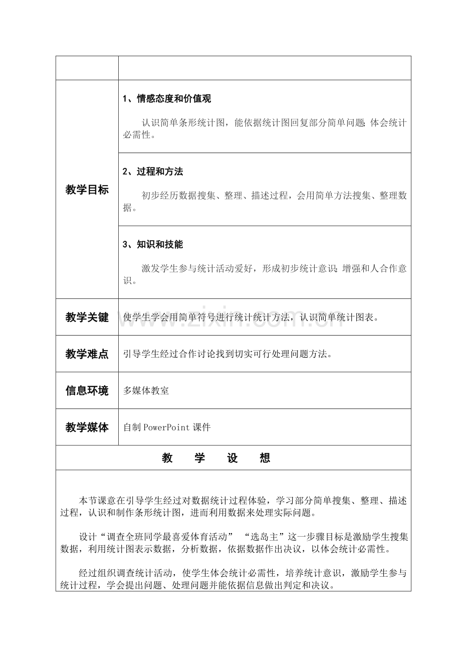 小学数学教学设计专业方案.doc_第2页