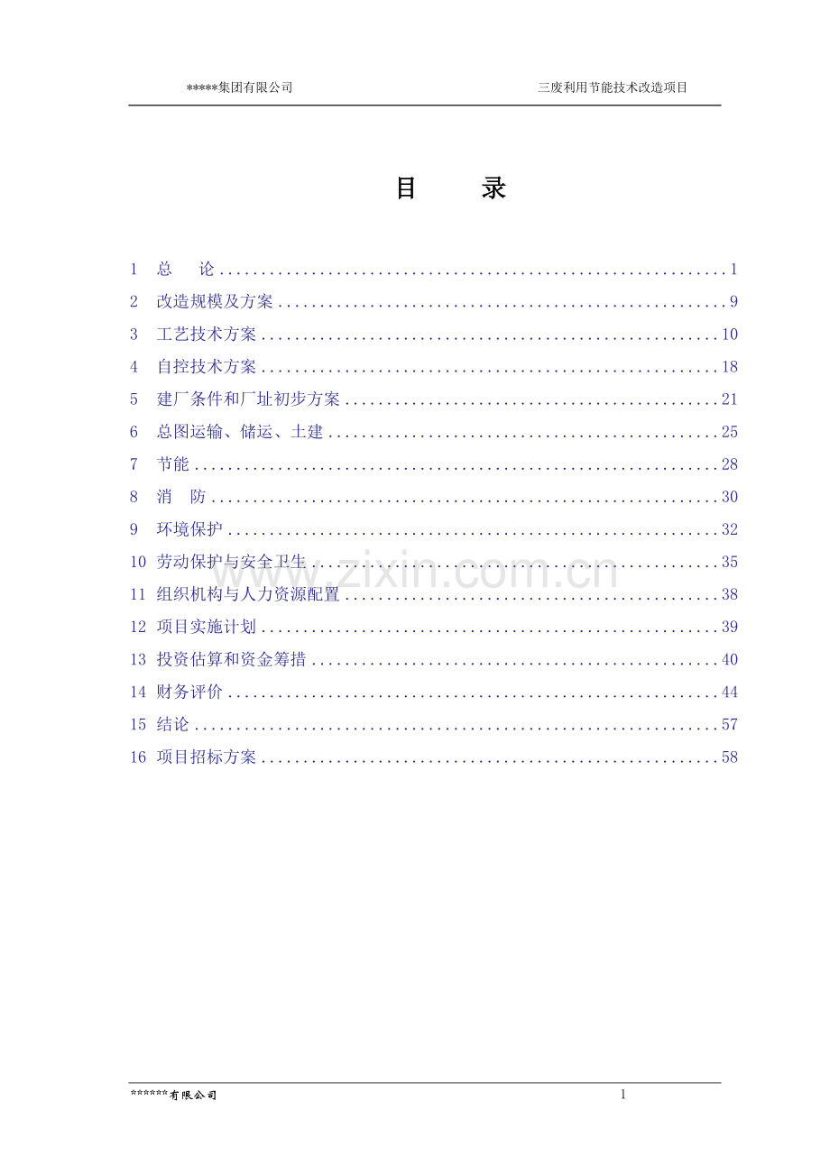 三废利用节能技术改造项目可行性研究报告.doc_第3页