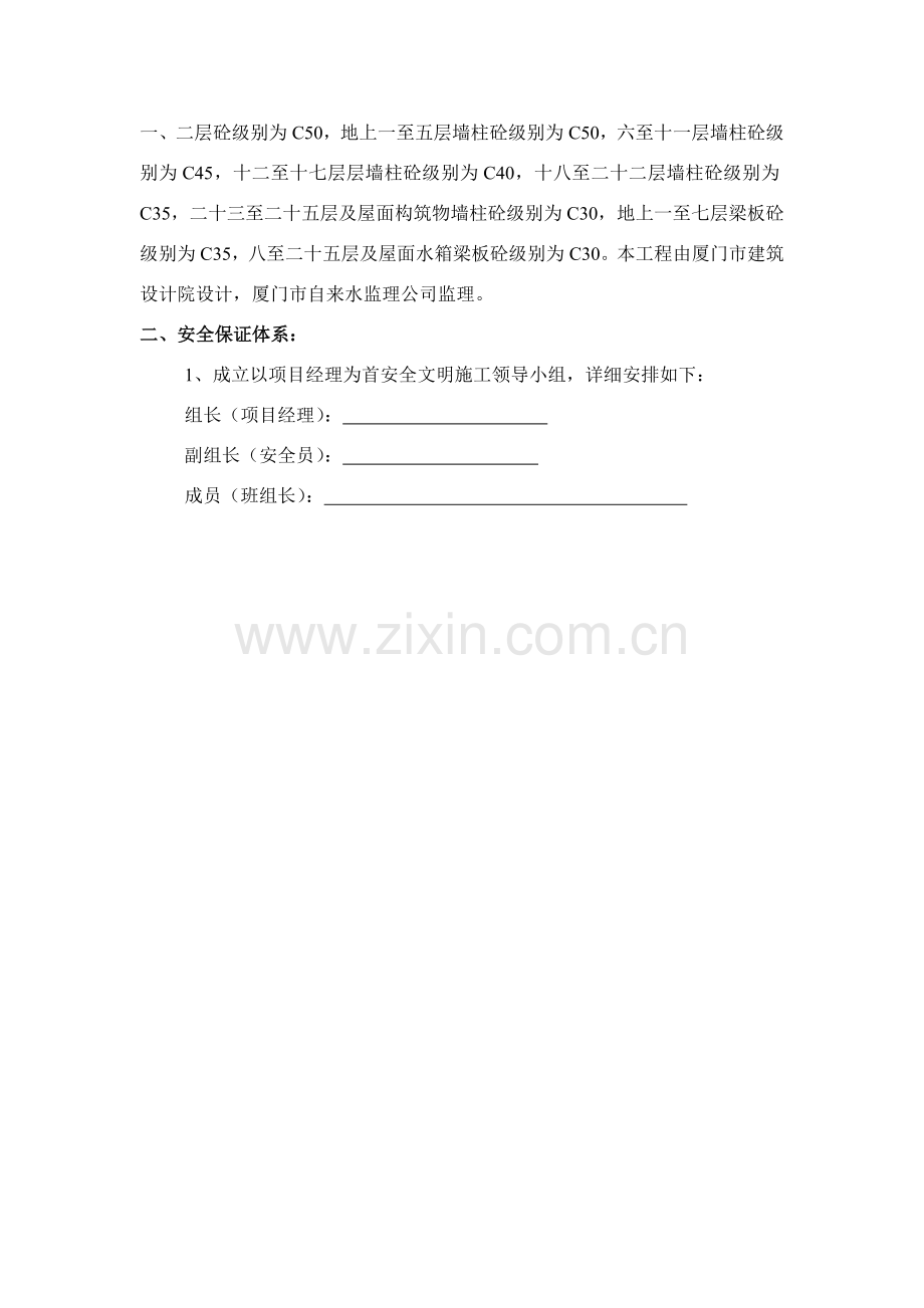 安全生产文明综合项目施工组织设计.doc_第2页