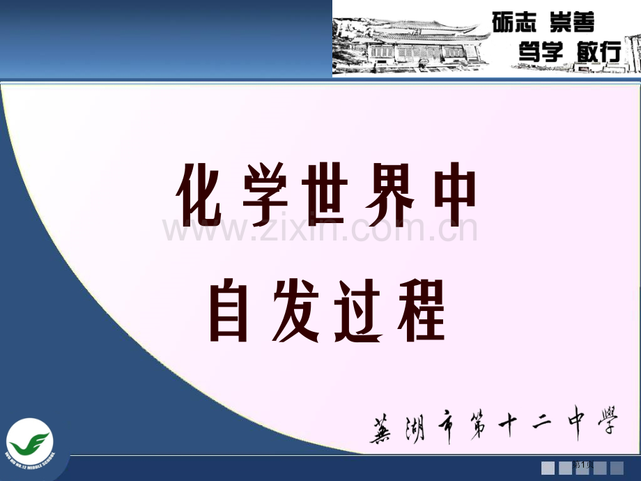 化学世界中的自发过程说课省公共课一等奖全国赛课获奖课件.pptx_第1页