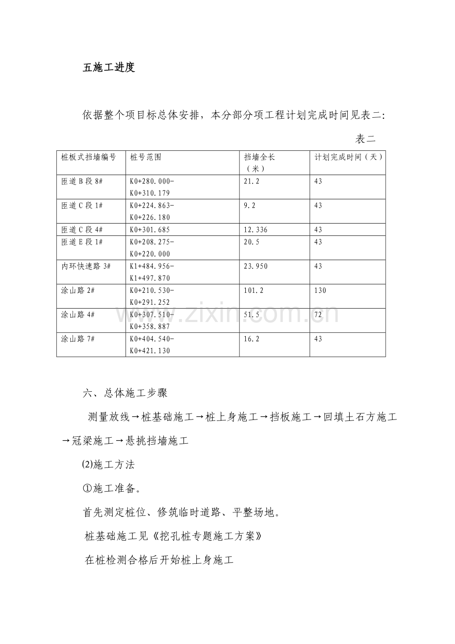 东水门立交桩板式挡土墙综合项目施工专项方案.doc_第3页