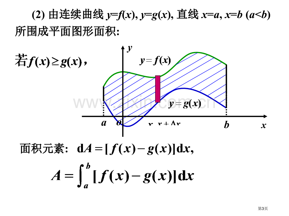 定积分的应用课件省公共课一等奖全国赛课获奖课件.pptx_第3页