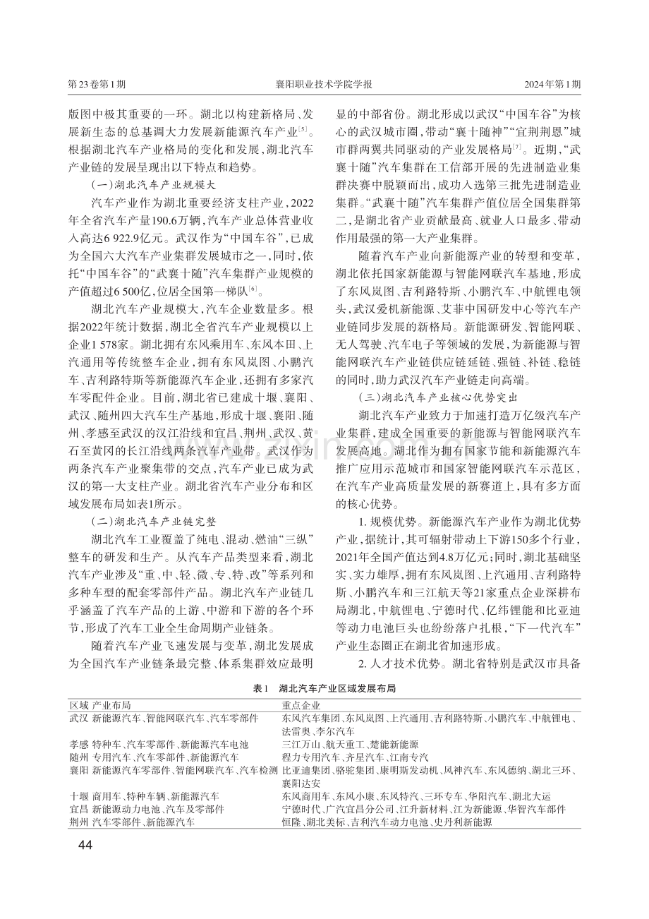 湖北汽车产业协同升级发展下的技能人才需求探究.pdf_第2页