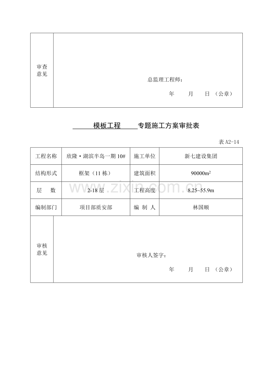 专项综合项目施工专项方案审批表.doc_第3页