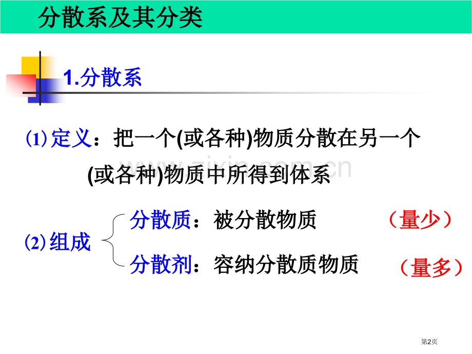 高中化学分散系和其分类省公共课一等奖全国赛课获奖课件.pptx_第2页