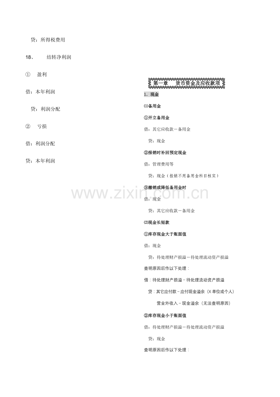 工业企业会计账务处理流程模板.doc_第3页