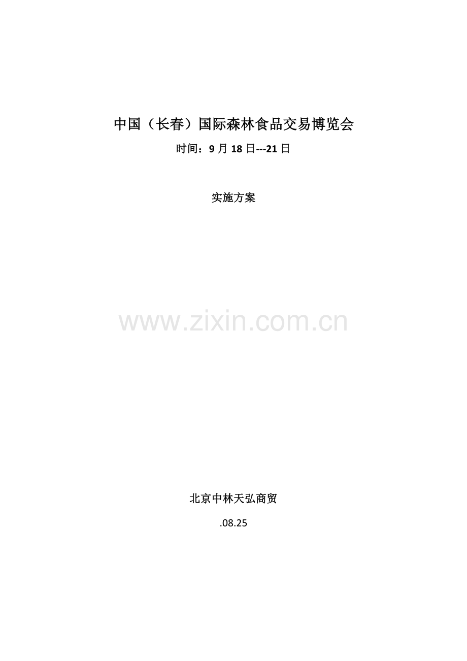 展会专业策划执行专项方案.docx_第1页