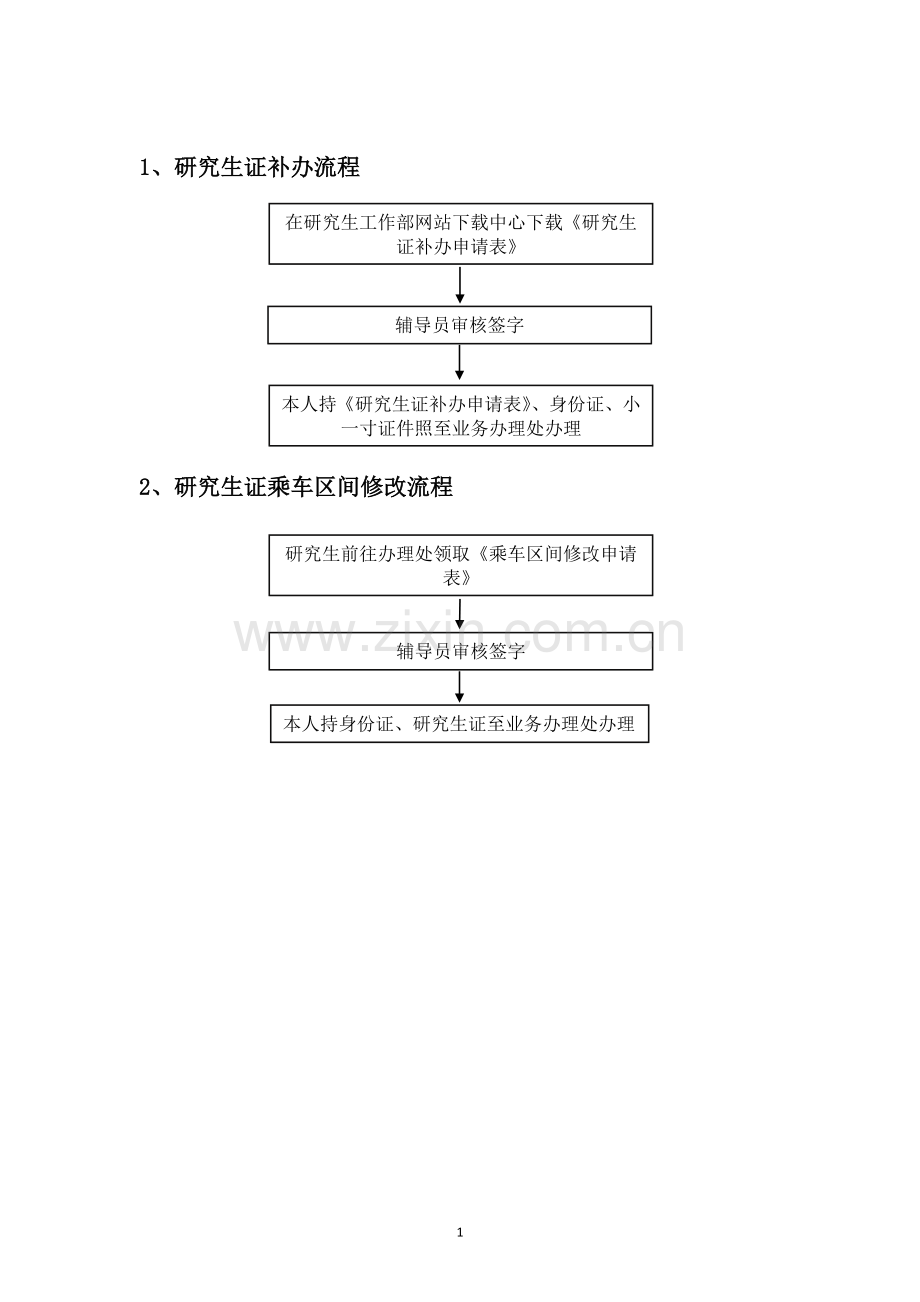 在研究生工作部网站下载中心下载《研究生证补办申请表》.doc_第1页