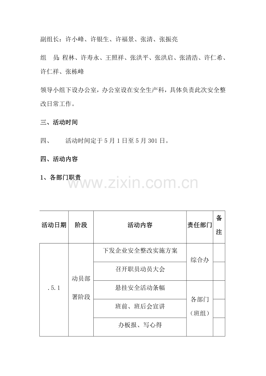 安全生产专项行动实施专项方案.docx_第2页