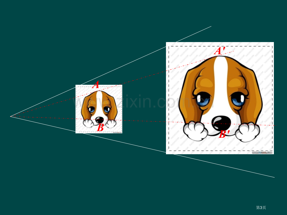 图形的放大与缩小位似变换湘教版九年级上省公共课一等奖全国赛课获奖课件.pptx_第3页
