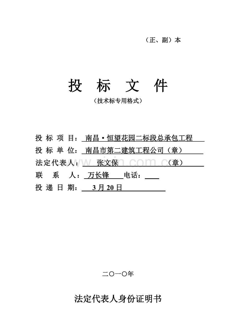 关键技术标格式专业资料.doc_第1页