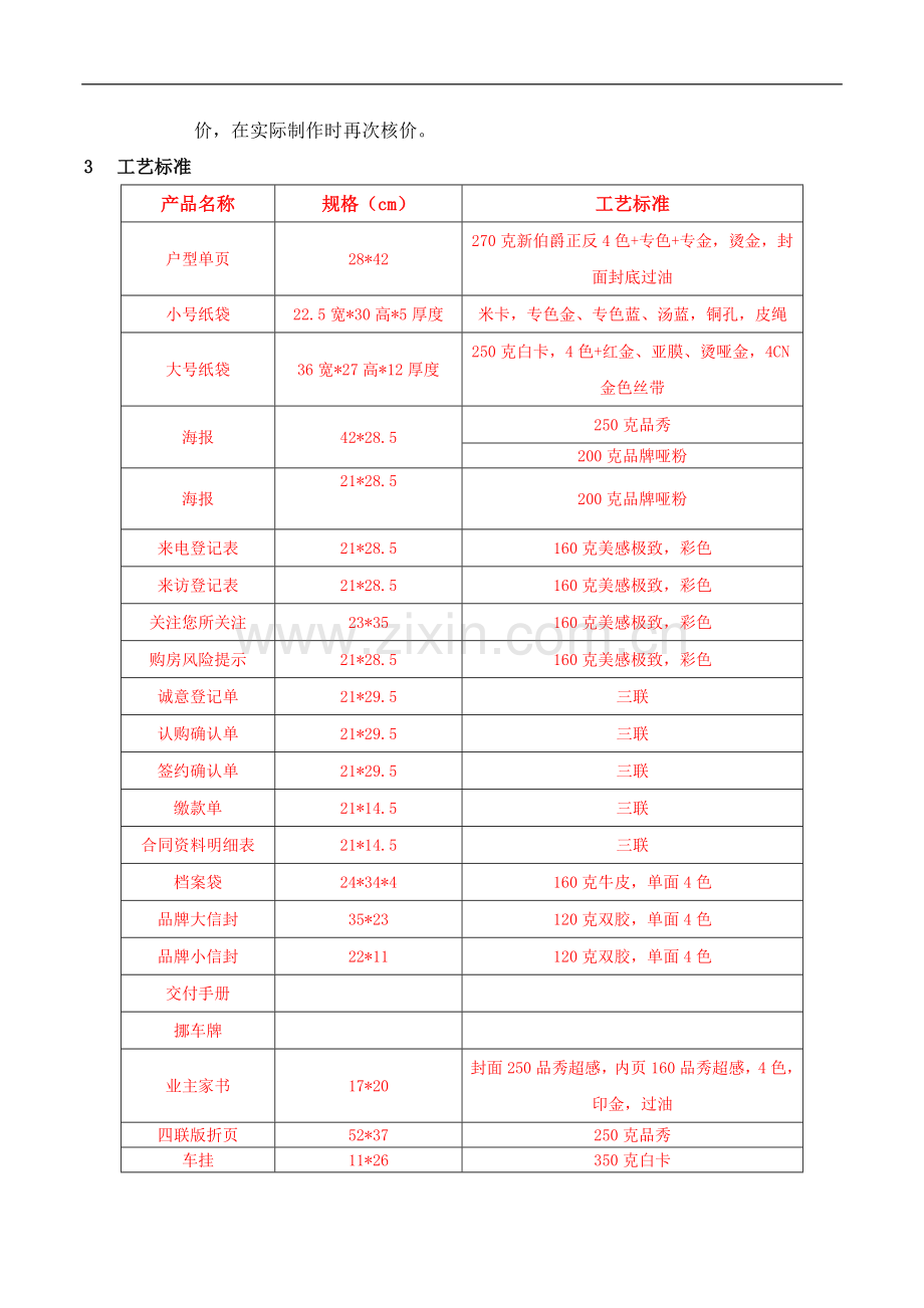 房地产公司印刷类物料制作招标函-(2)模版.doc_第3页