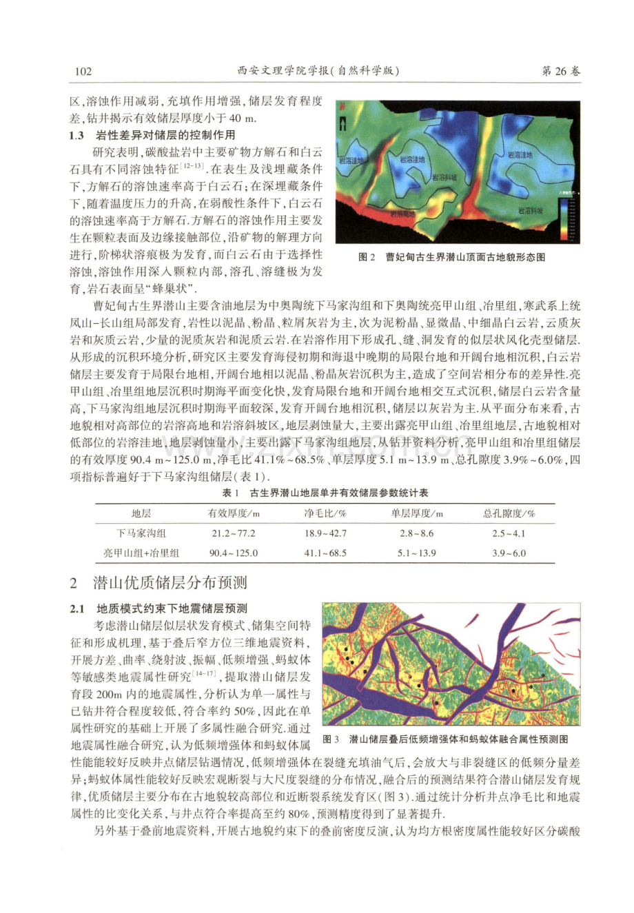 渤海海域缝洞-孔隙型碳酸盐岩潜山储层发育规律研究.pdf_第3页