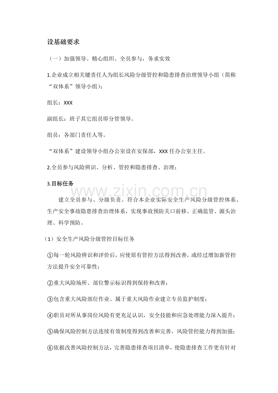 安全生产风险分级管控与隐患排查治理综合体系专业方案.docx_第2页