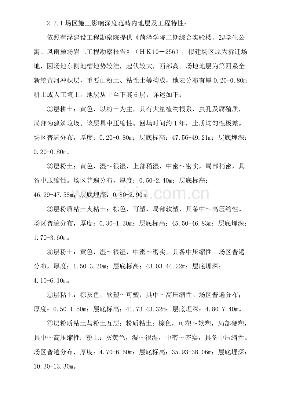 基坑土方开挖支护降水综合项目施工专项方案.doc_第2页